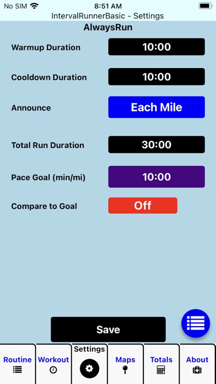 Interval Runner Basic screenshot-3