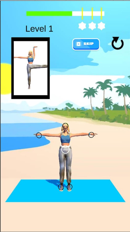 Yoga Challenge Game for Couple