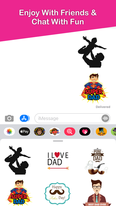Fathers Day Emojis screenshot 4
