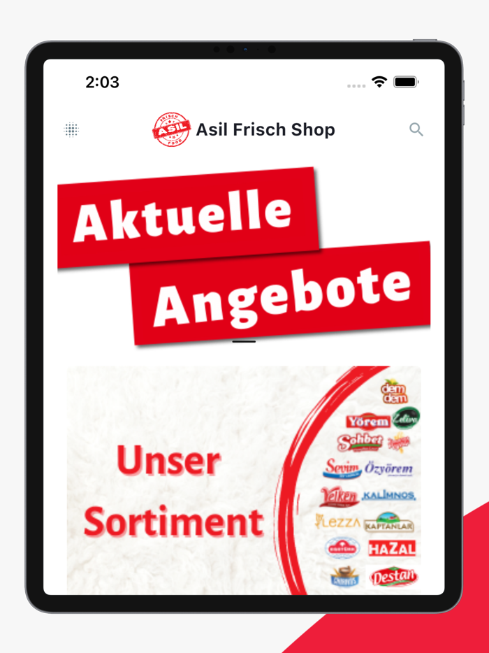 Asil Frisch Food AG Shop