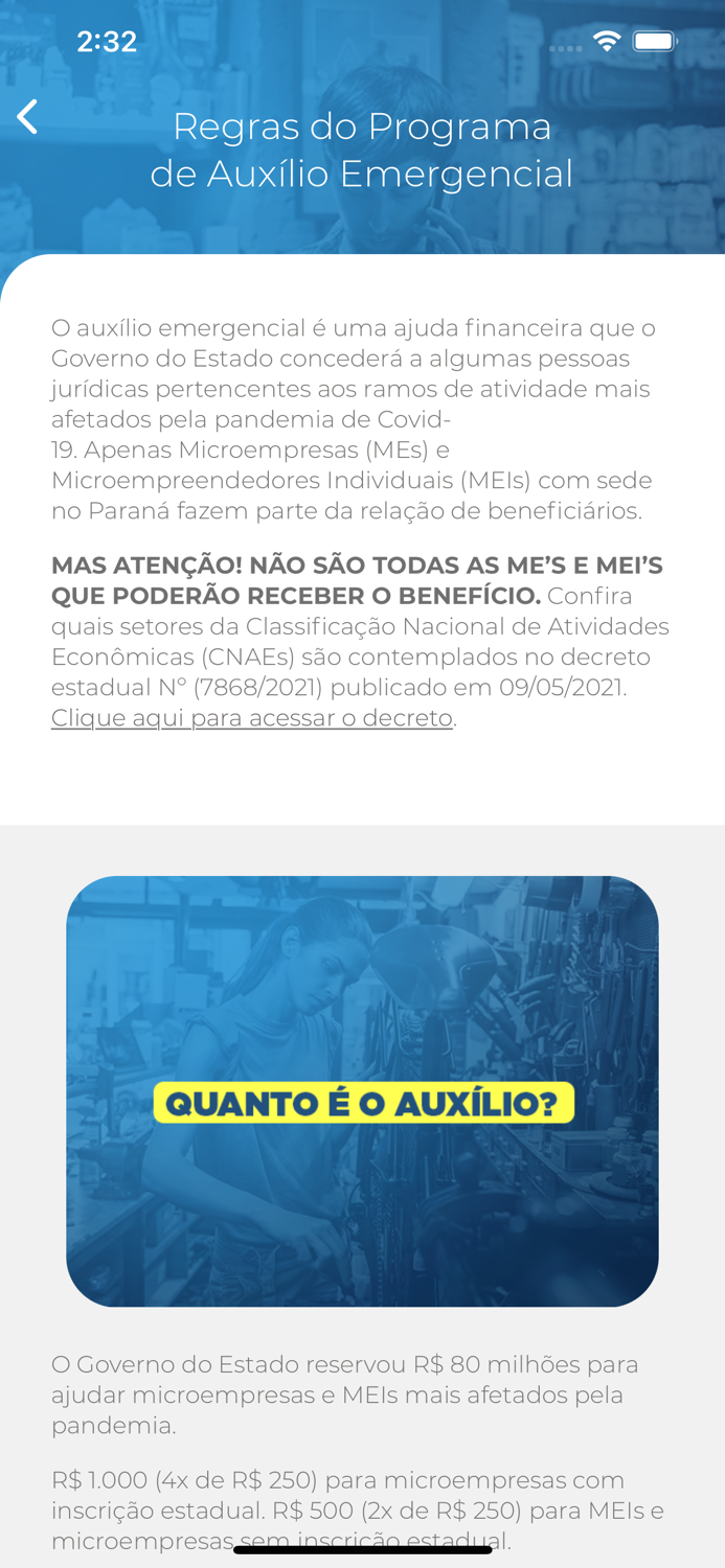 Auxílio Emergencial PR