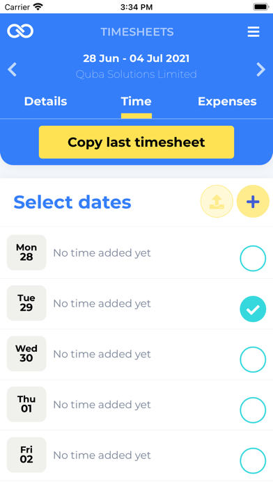 Trusted Contracts E-Timesheets screenshot 4