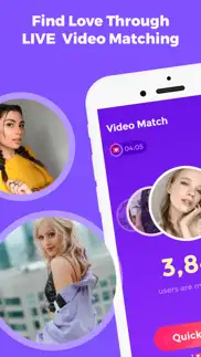 cuteu-live video chat app iphone screenshot 1