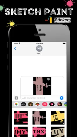 Game screenshot Sketch Paint Stickers apk