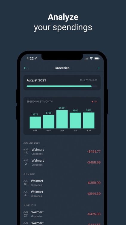 Moon: Personal Finance Manager screenshot-4