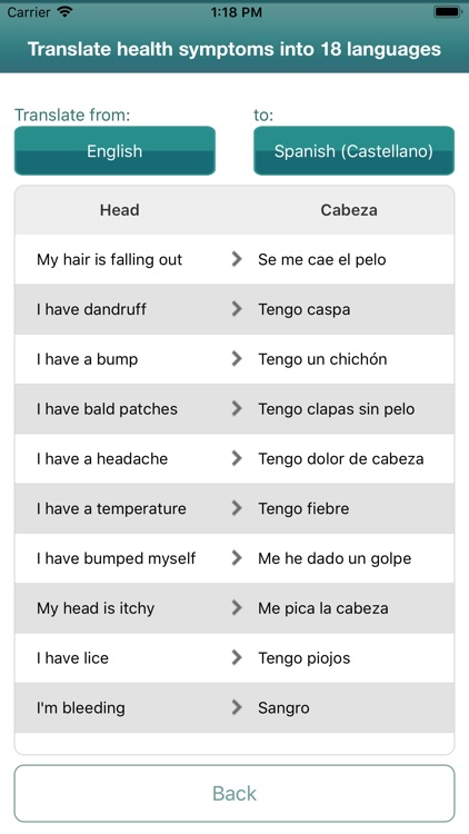 Health symptoms translator screenshot-3
