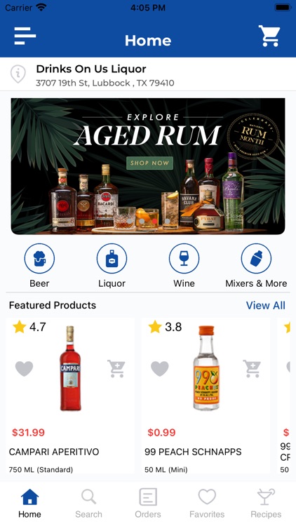 Drinks On Us Liquors