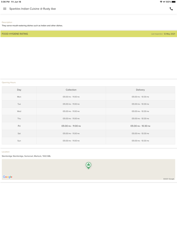 Sparkles Indian Cuisine