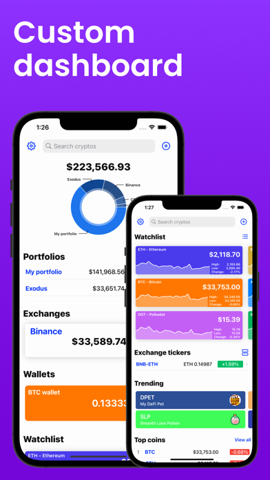 Bitfolio - Investment Tracker screenshot 2
