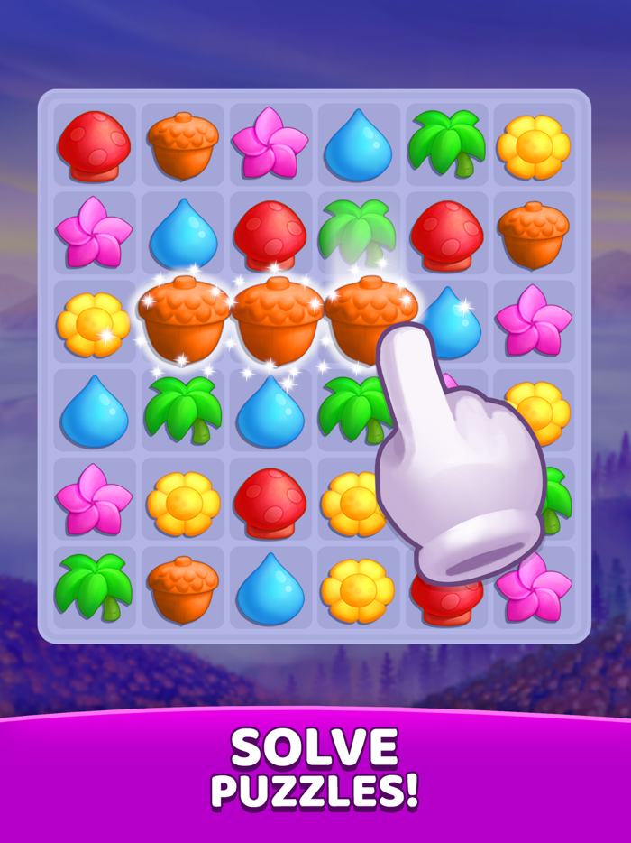 Relaxing Match 3  Easy games