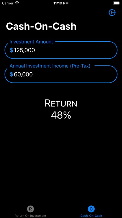 Cash On Calc - Investment Calc screenshot-5