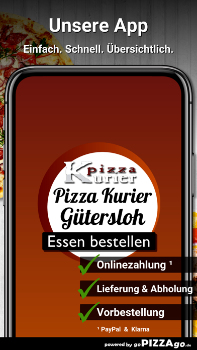 Pizza-Kurier Gütersloh screenshot 1