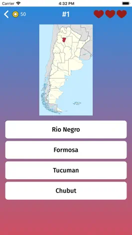 Game screenshot Argentina: Provinces Map Quiz apk