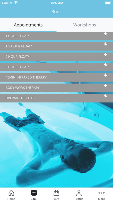 Gravity Floatation Centre screenshot 2