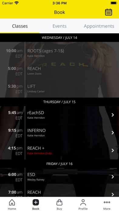 REACH Fitness screenshot 2