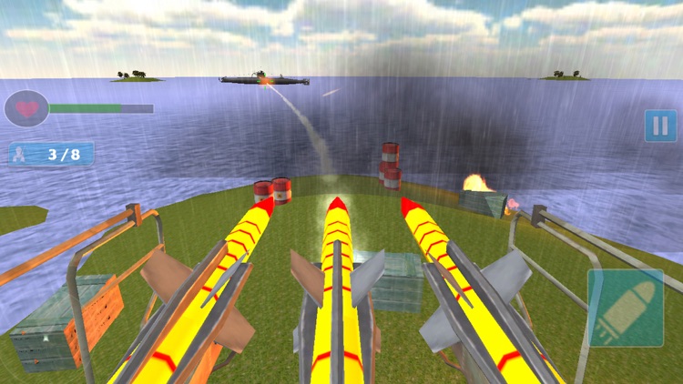 Tank War-Jet Submarine Missile screenshot-3