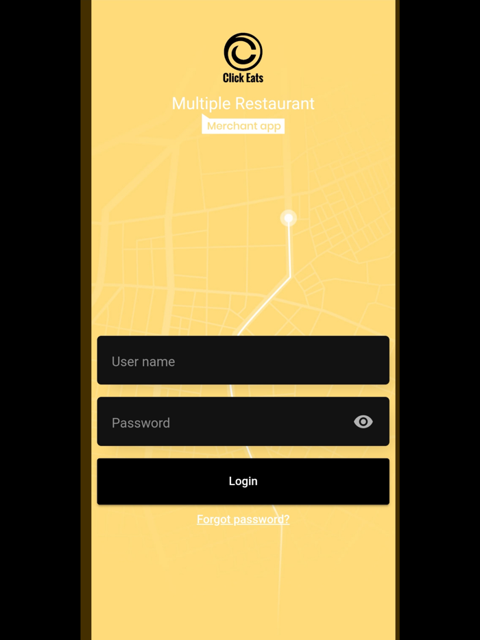Click Eats - Merchant