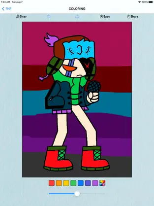 Captura 1 Coloring Book for Friday Music iphone