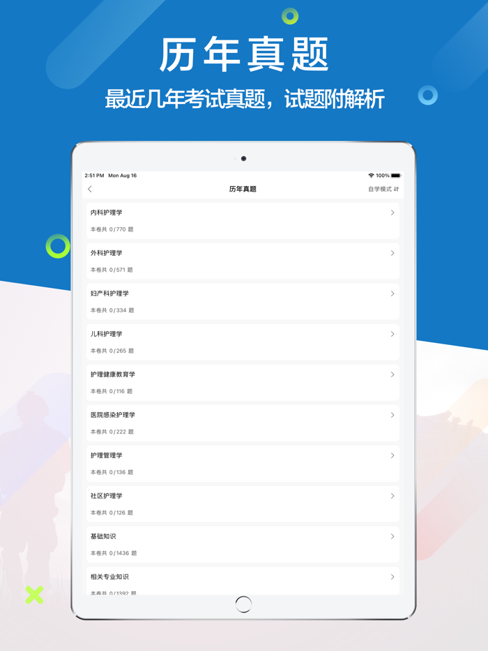 主管护师-中级护师听课，刷题