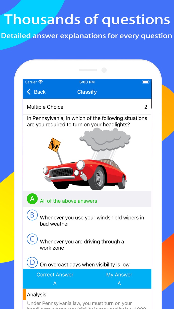 Pennsylvania DMV Test Expert