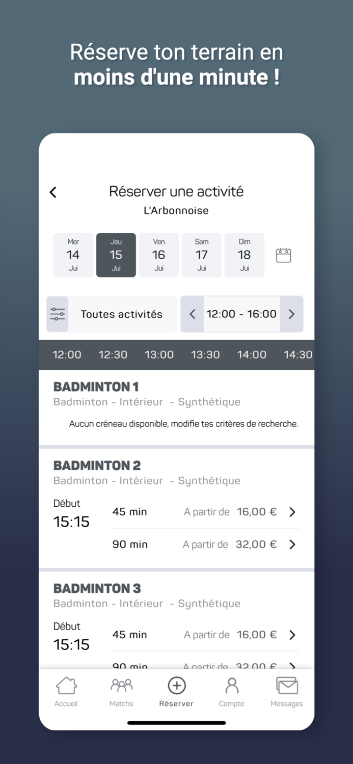 Badminton Squash Arbonnoise