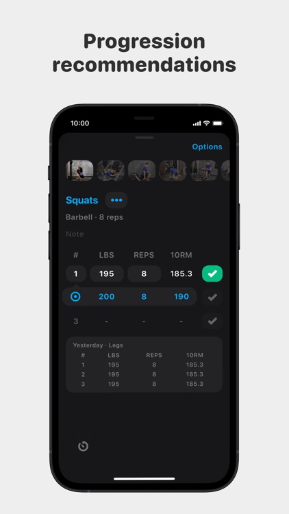 Alpha Progression - Gym Logger screenshot-4