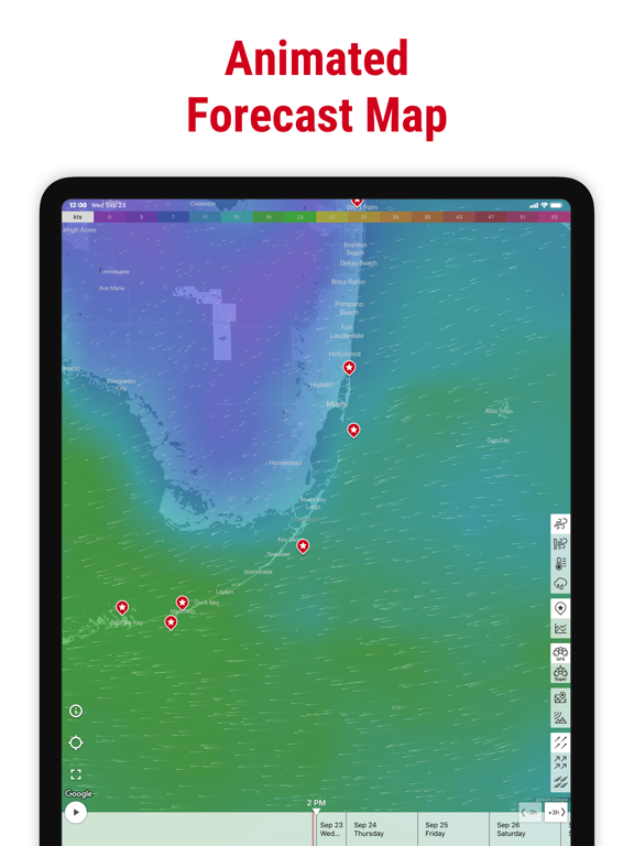 Windfinder Pro: Wind & Weather Screenshots