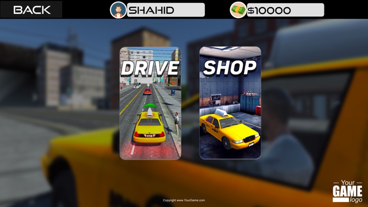 Taxi City Driving Simulator 3D screenshot-7