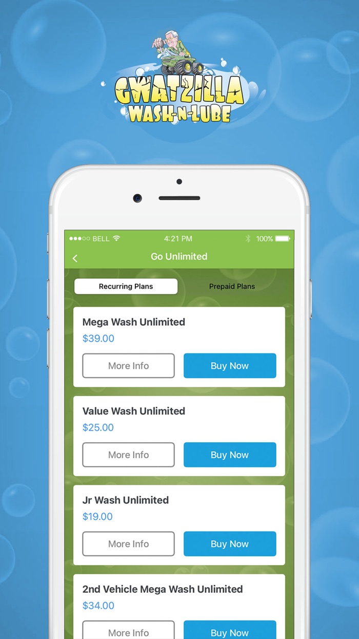 Gwatzilla Wash-N-Lube