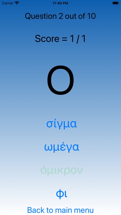 Greek Letters - learn and play screenshot-8