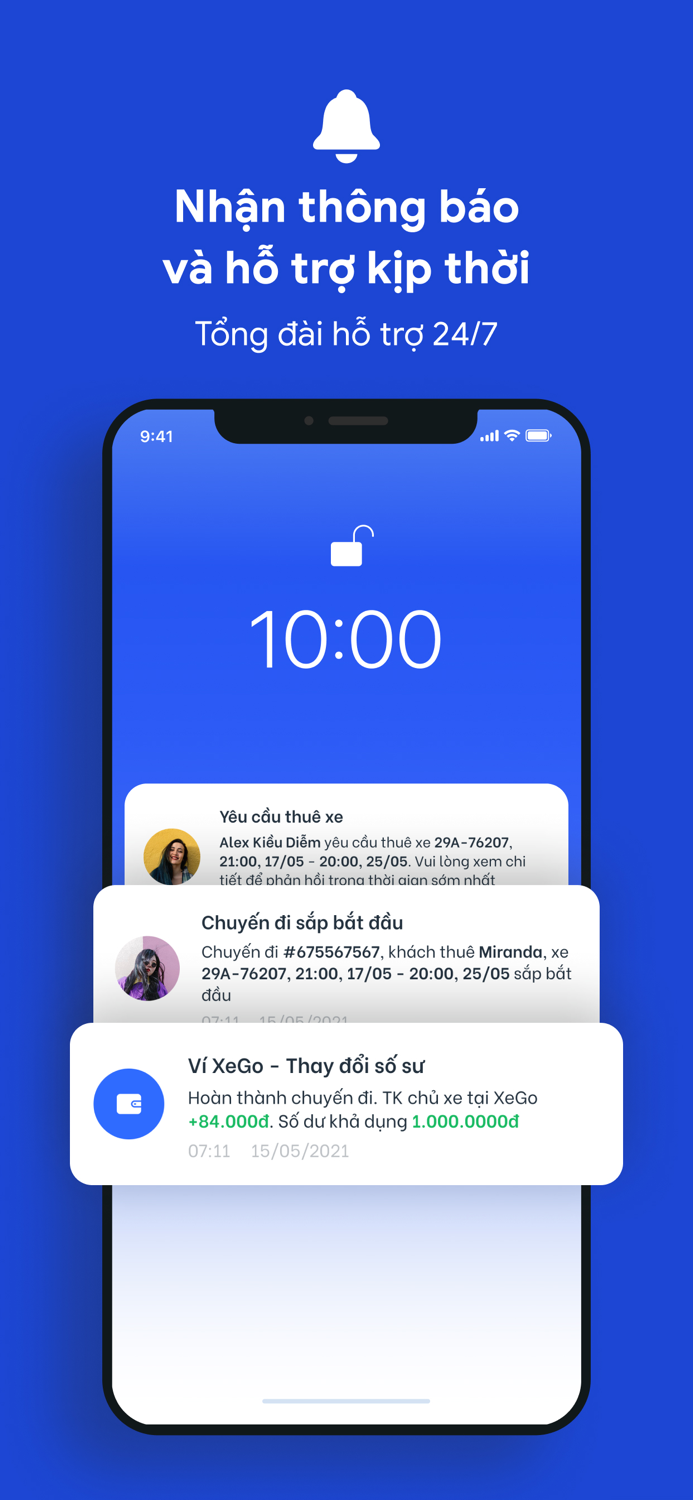 XeGo - Thuê xe tự lái
