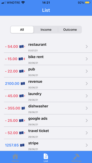 Screenshot #2 pour MyMoneyPig