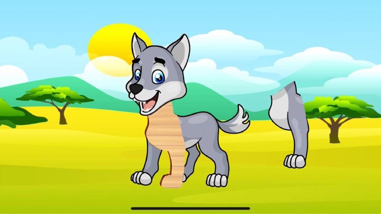 Kids Puzzles Animals screenshot-3