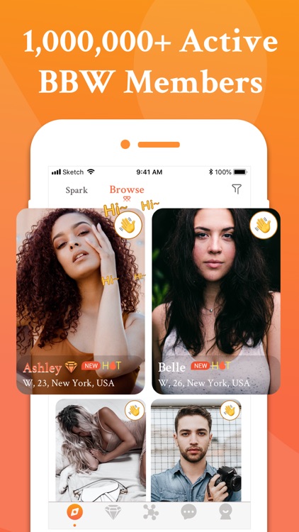 Curvy Dating App - HuntX screenshot-0