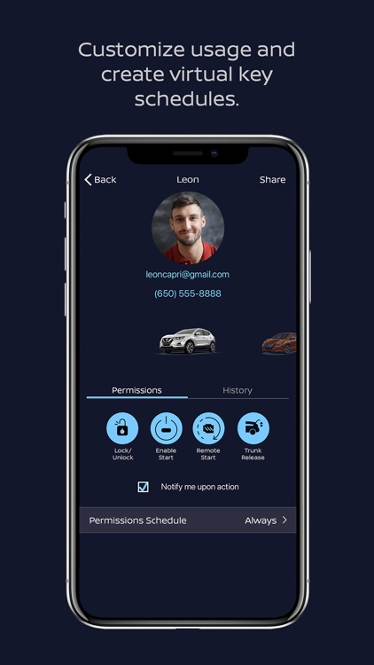 Nissan Virtual Key screenshot-4