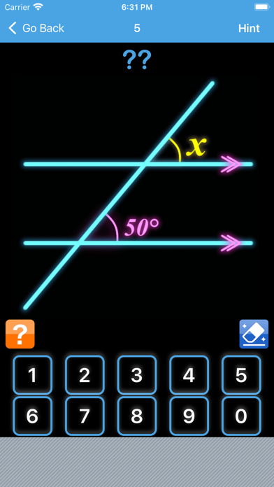 How to cancel & delete Find Angles! - Math questions from iphone & ipad 2