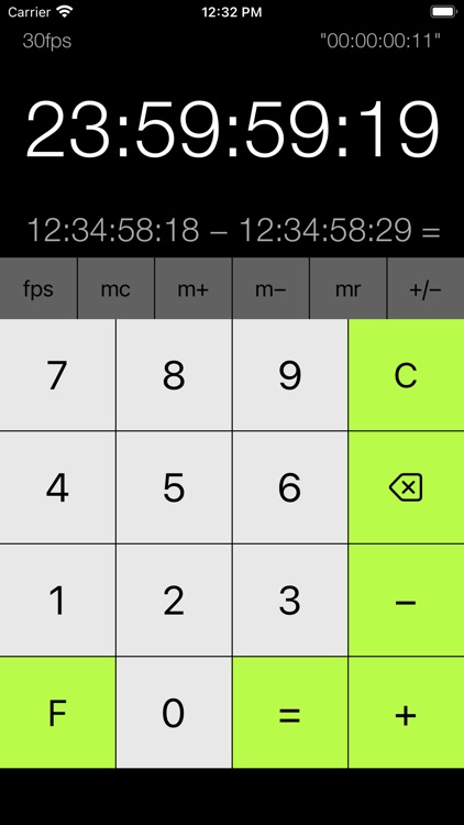 timecode calc