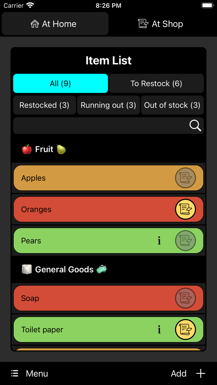 Restock  Shopping Assistant