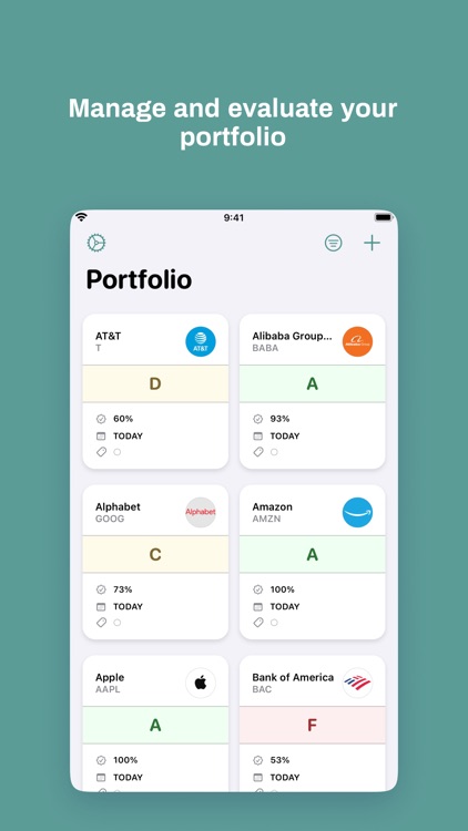 SCO.re - Portfolio Organizer