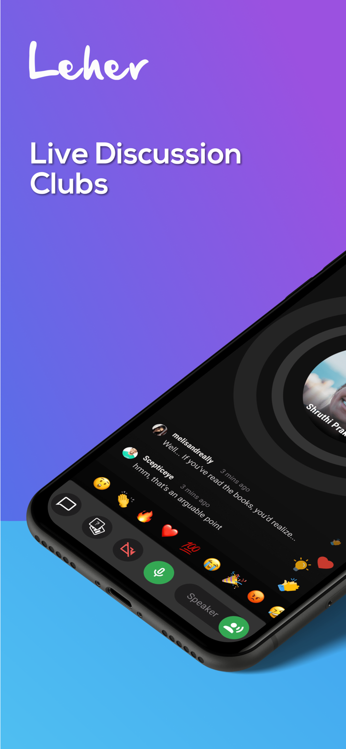 Leher Live Discussion Network