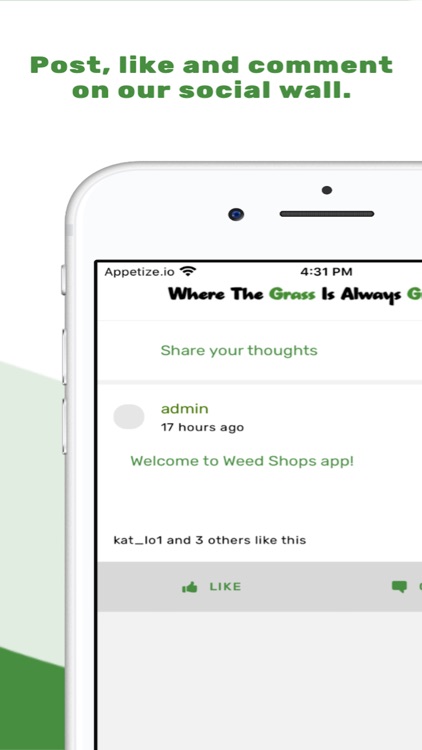 Weed Shops App