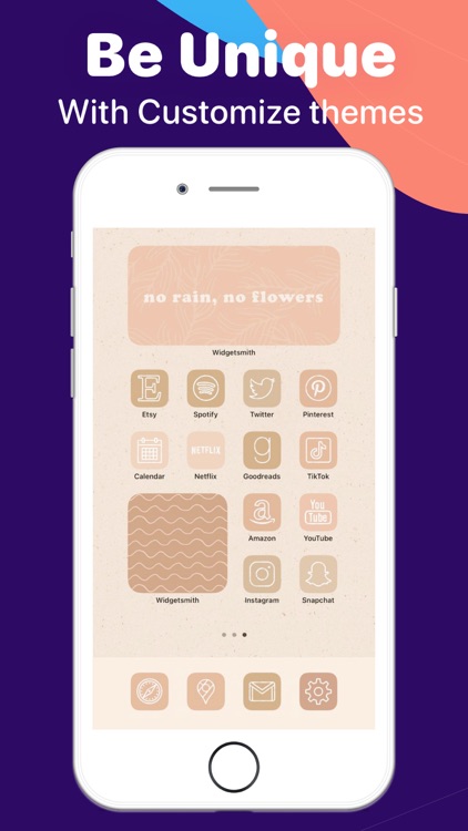 Colorful Widget go home screen