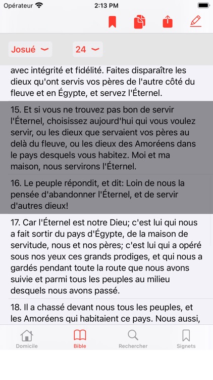 La Bible Louis Segond