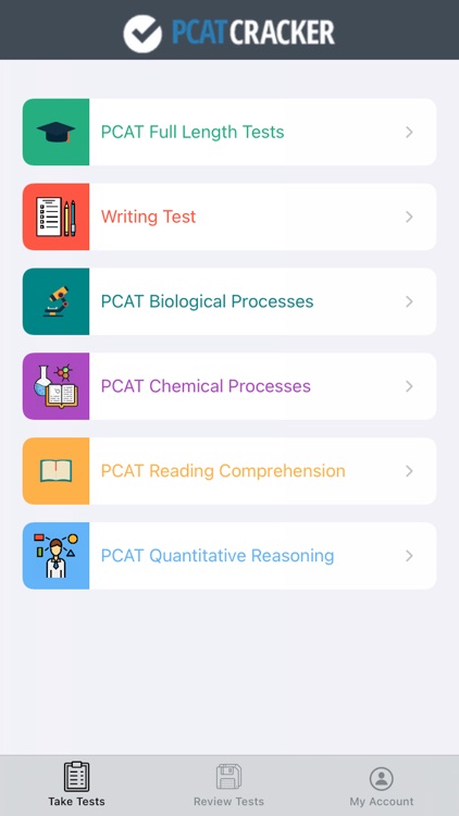 pcat practice exam score