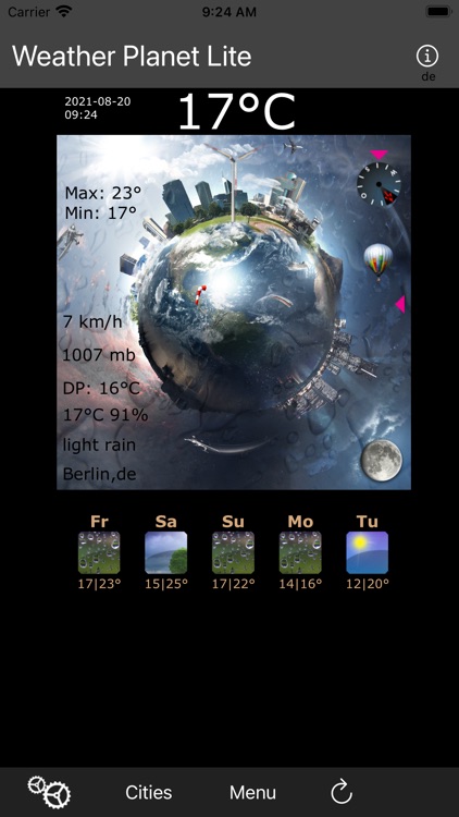 Weather Planet Lite screenshot-6