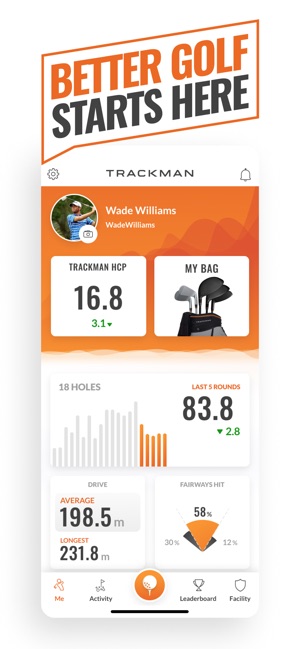 TrackMan Golf i App Store