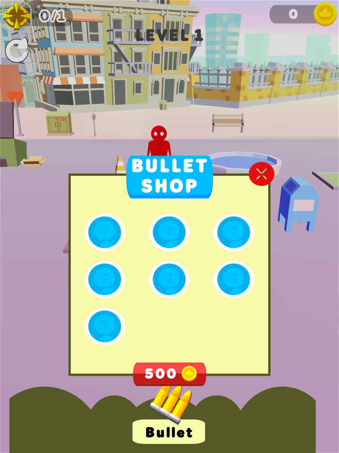 Bullet Shooter - Hombre bala