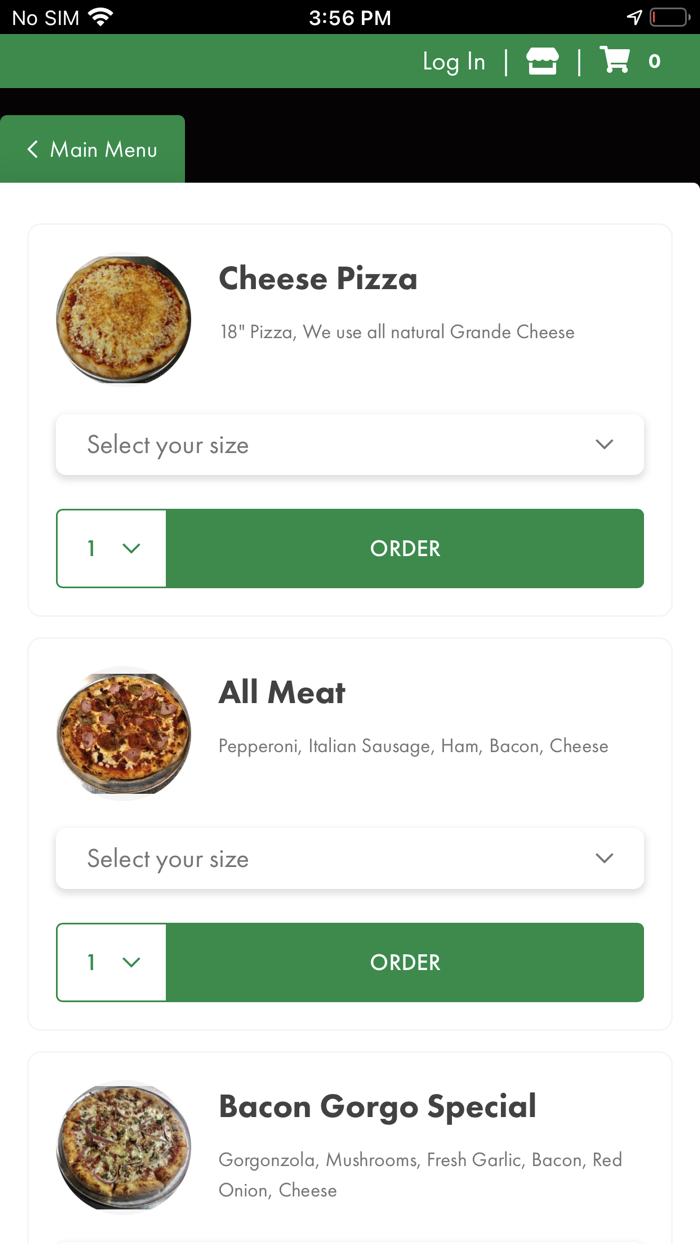 Orlandos Brick Oven Pizza