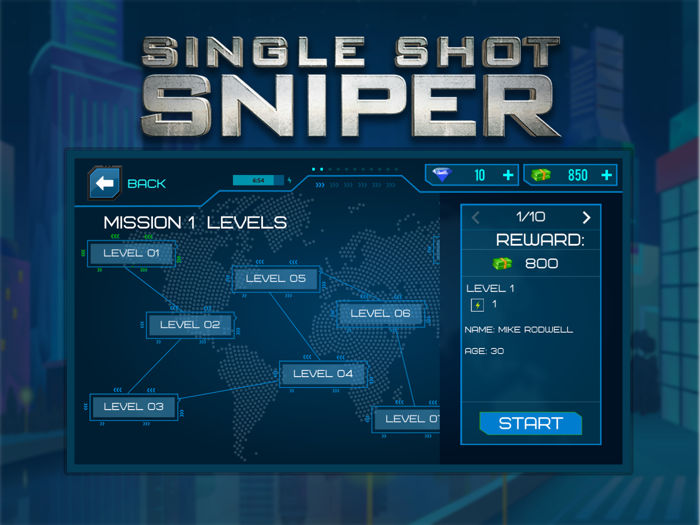 Sniper Shooter 3DMission Game
