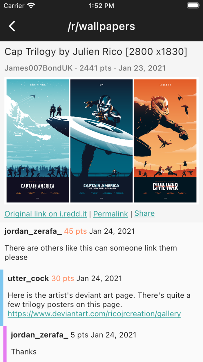 Offline Reader for reddit